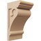 Ekena Millwork 11"W x 11"D x 22"H Wide Mayflower Rough Cedar Woodgrain TimberThane Corbel, Primed Tan CORUR11X11X22MAYRCPR - alternate 1
